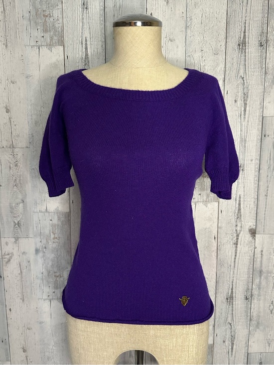 Gucci Tops - GUCCI cashmere stretchy top in purple